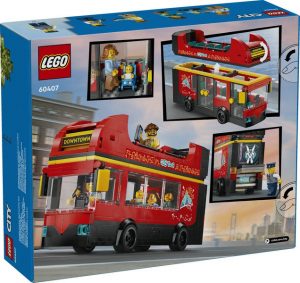 LEGO CITY - AUTOBUS TURISTICO ROJO DE DOS PLANTAS