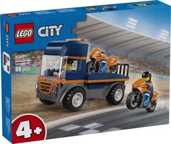 lego-city-camion-de-transportes-de-motos LEGO CITY - CAMION DE TRANSPORTES DE MOTOS - Imagen 1