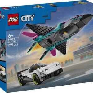 LEGO CITY - JET VS COCHE