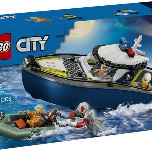 LEGO CITY PERSECUCION EN BARCO DE POLICIA