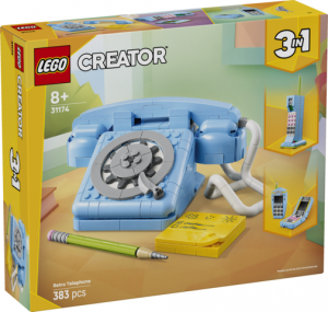 LEGO 3 EN 1 CREATOR - TELEFONO RETRO