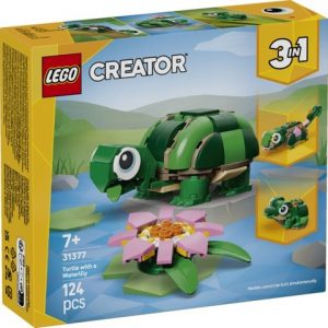 LEGO CREATOR 3 EN 1 TORTUGA CON FLOR DE NENUFAR