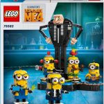 LEGO DESPICABLE ME MODELO DE GRU Y LOS MINIONS