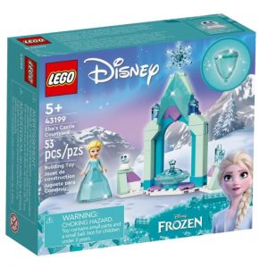 LEGO DISNEY PATIO DEL CASTILLO DE ELSA