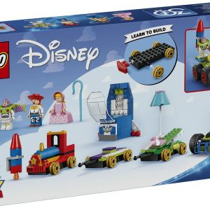 LEGO DISNEY - TREN DE CELEBRACION DE TOY STORY Y COCHE RC