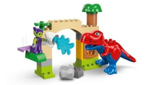 LEGO DUPLO DINOSAURIO SPIDEY-REX vs DUENDE VERDE