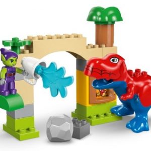 LEGO DUPLO DINOSAURIO SPIDEY-REX vs DUENDE VERDE