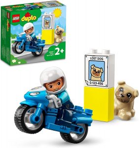 (REACONDICIONADO) LEGO DUPLO MOTO DE POLICIA
