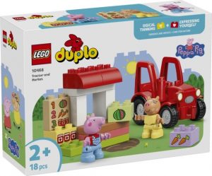 LEGO DUPLO TRACTOR Y MERCADO PEPPA PIG