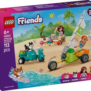 LEGO FRIENDS - MASCOTAS SURFERAS Y AVENTURA SOBRE RUEDAS