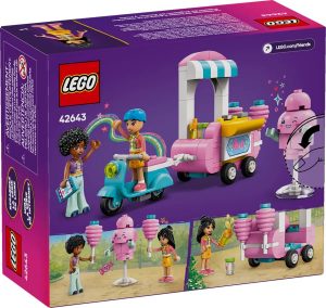 LEGO FRIENDS - PUESTO DE ALGODON DE AZUCAR Y MOTO