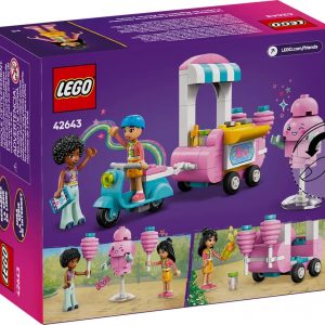 LEGO FRIENDS - PUESTO DE ALGODON DE AZUCAR Y MOTO