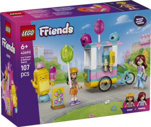 LEGO FRIENDS - PUESTO DE HELADOS Y GLOBOS