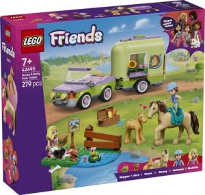 LEGO FRIENDS - REMOLQUE PARA CABALLO Y POTRILLO
