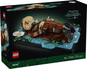 LEGO IDEAS NUTRIAS MARINA A FLOTE