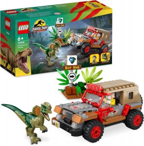 LEGO JURASSIC PARK EMBOSCADA DEL DILOFOSAURIO
