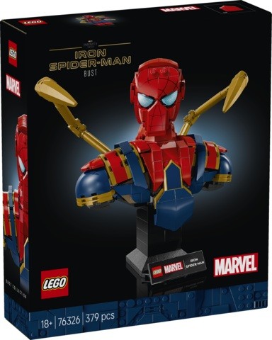 lego-marvel-busto-de-iron-spider-man LEGO MARVEL BUSTO DE IRON SPIDER-MAN - Imagen 1