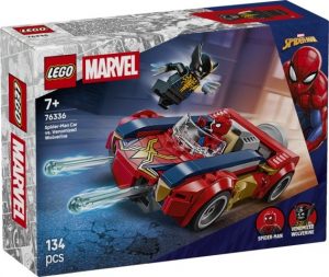 LEGO MARVEL - COCHE DE SPIDERMAN VS LOBEZNO VENOMIZADO