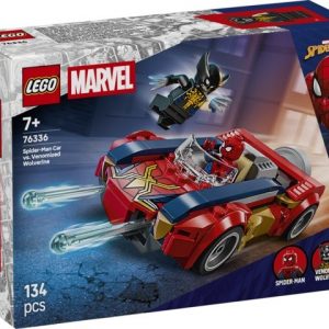 LEGO MARVEL - COCHE DE SPIDERMAN VS LOBEZNO VENOMIZADO