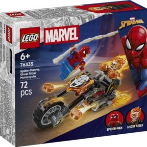 LEGO MARVEL - SPIDERMAN VS MOTO DE MOTORISTA FANTASMA
