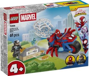 LEGO MARVEL - SPIDEY EN SU MOTO VS RINO
