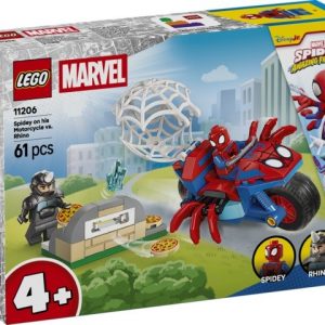 LEGO MARVEL - SPIDEY EN SU MOTO VS RINO