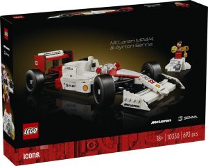 LEGO ICONS - McLAREN MP4/4 Y AYRTON SENNA