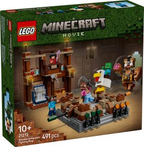 LEGO MINECRAFT EL RING DE COMBATE DE LA MANSION DEL BOSQUE