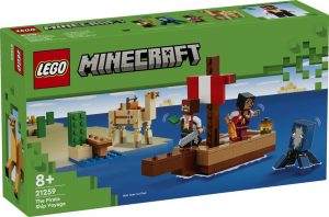 (REACONDICIONADO) LEGO MINECRAFT - EL VIAJE EN EL BARCO PIRATA