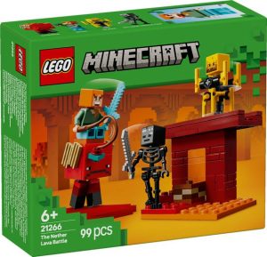 (REACONDICIONADO) LEGO MINECRAFT - LA BATALLA DE LAVA DEL INFRAMUNDO