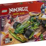 LEGO NINJAGO - COCHE DE CARRERAS CON MOTOR DE CARGA MANUAL DE LLOYD