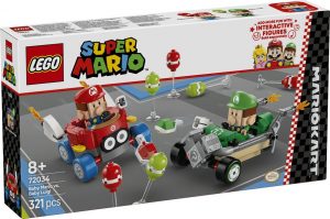 LEGO SUPER MARIO - BEBE MARIO vs BEBE LUIGI