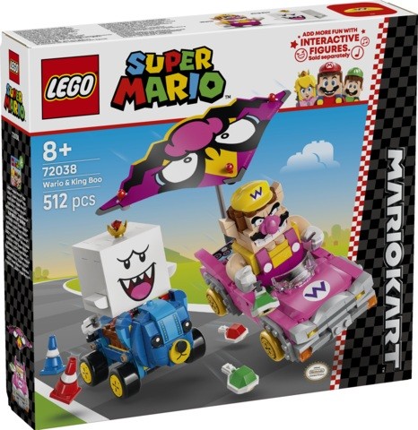 LEGO SUPER MARIO - MARIO KARTâ„¢ - WARIO Y REY BOO
