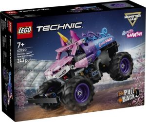 LEGO TECHNIC - MONSTER JAM™ SPARKLE SMASH™ CON MOTOR DE CARGA MANUAL