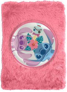 LIBRETA PELUCHE STITCH