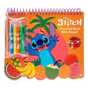 LIBRO DE COLOREAR + PACK ROTULADORES DISNEY LILO&STITCH