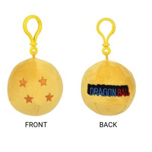 PELUCHE LLAVERO DRAGON BALL 4 ESTRELLAS 10CM