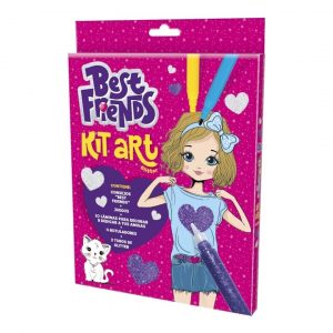 LUDUM BEST FRIENDS KIT ART GLITTER PENS