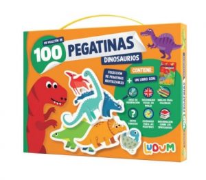 LUDUM - MALETIN 100 PEGATINAS - DINOSAURIOS