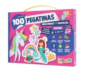 LUDUM - MALETIN 100 PEGATINAS - FANTASIA