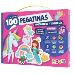 LUDUM - MALETIN 100 PEGATINAS - FANTASIA