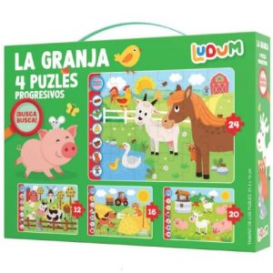 LUDUM - PUZLES PROGRESIVOS LA GRANJA