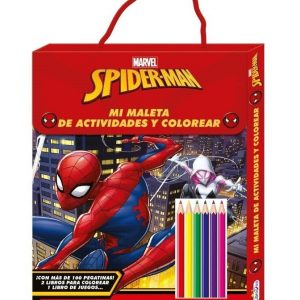 MALETA ACTIVIDADES Y COLOREAR SPIDERMAN