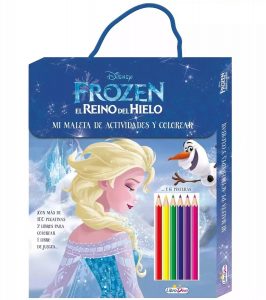 MALETA DE ACTIVIDADES Y COLOREAR FROZEN
