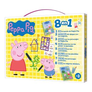 MALETÍN 8 EN 1 PEPPA PIG