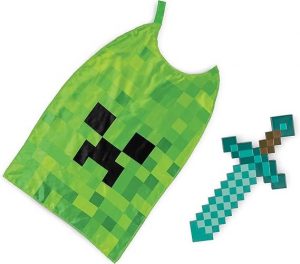 MINECRAFT - SET ESPADA & CAPA