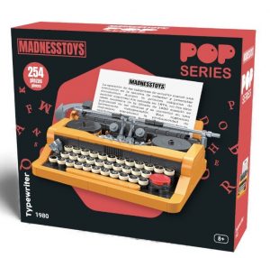 MINIATURA RETRO BRICKS - MAQUINA DE ESCRIBIR