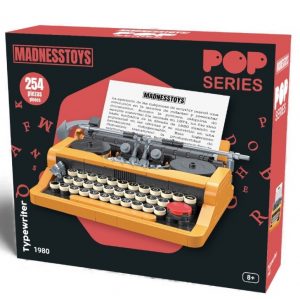MINIATURA RETRO BRICKS - MAQUINA DE ESCRIBIR