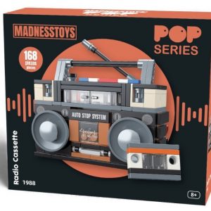 MINIATURA RETRO BRICKS - RADIO CASSETTE