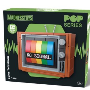 MINIATURA RETRO BRICKS - TELEVISION A COLOR